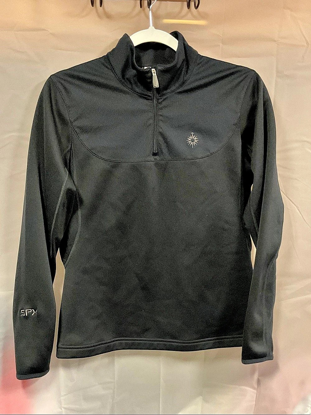 Nike Golf Therma-Fit Quarter-Zip Pullover Black Size Small